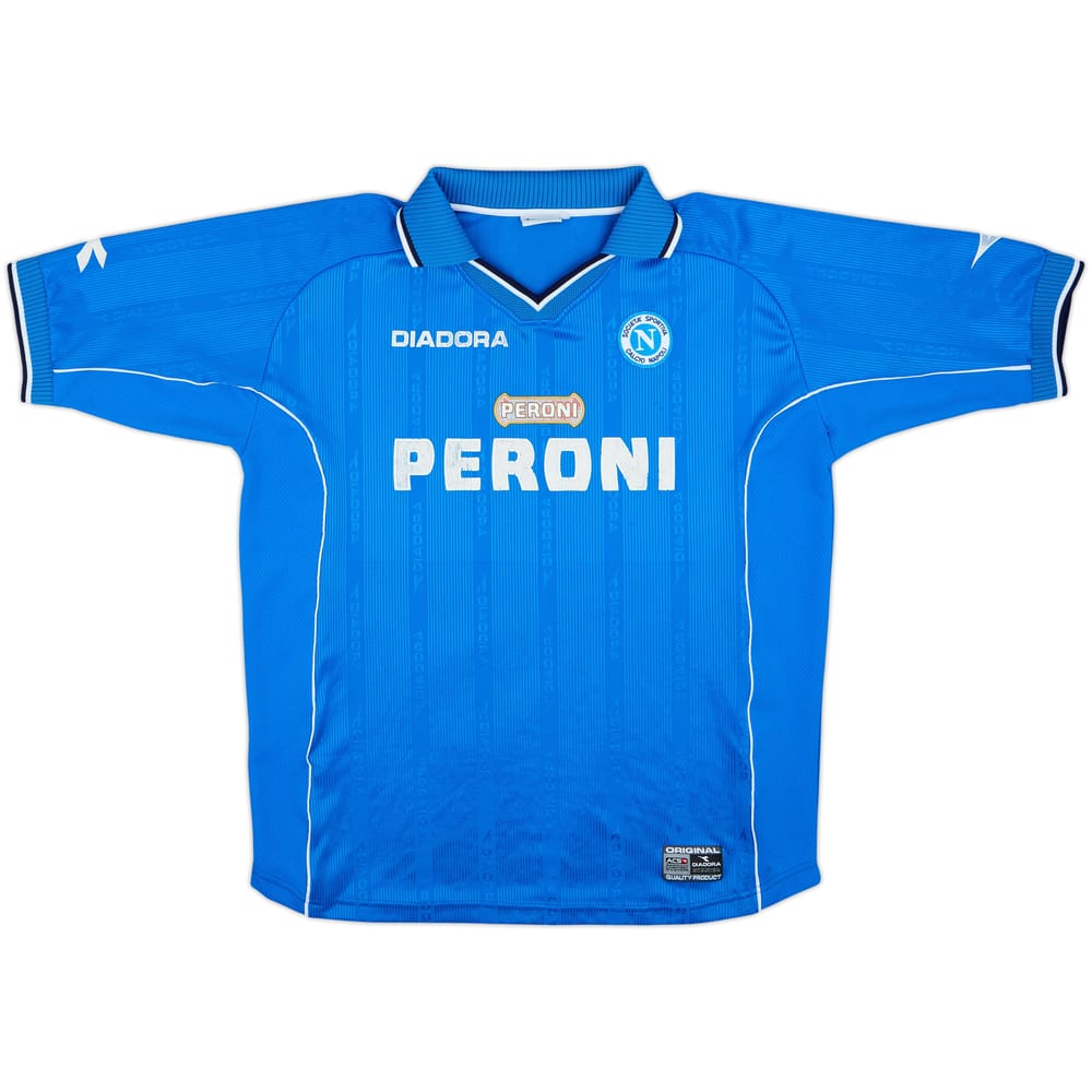 2000-01 Napoli Home Shirt - 6/10 - (XL)