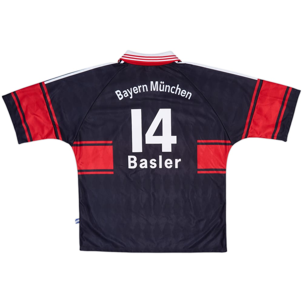 1997-99 Bayern Munich Home Shirt Basler #14 - 8/10 - (XL)