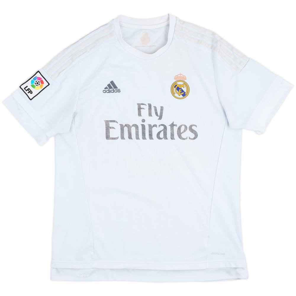 2015-16 Real Madrid Home Shirt - 4/10 - (L)