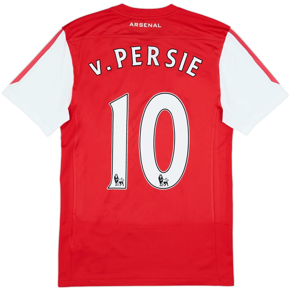 2011-12 Arsenal Home Shirt v. Persie #10 - 8/10 - (S)