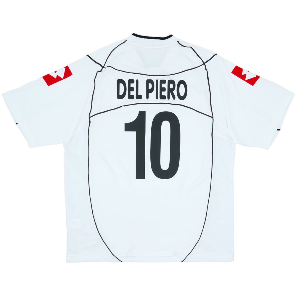 2002-03 Juventus Away Shirt Del Piero #10 - 9/10 - (XXL)