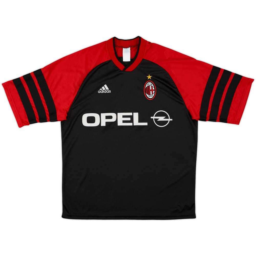 1998-99 AC Milan adidas Training Shirt - 8/10 - (L)