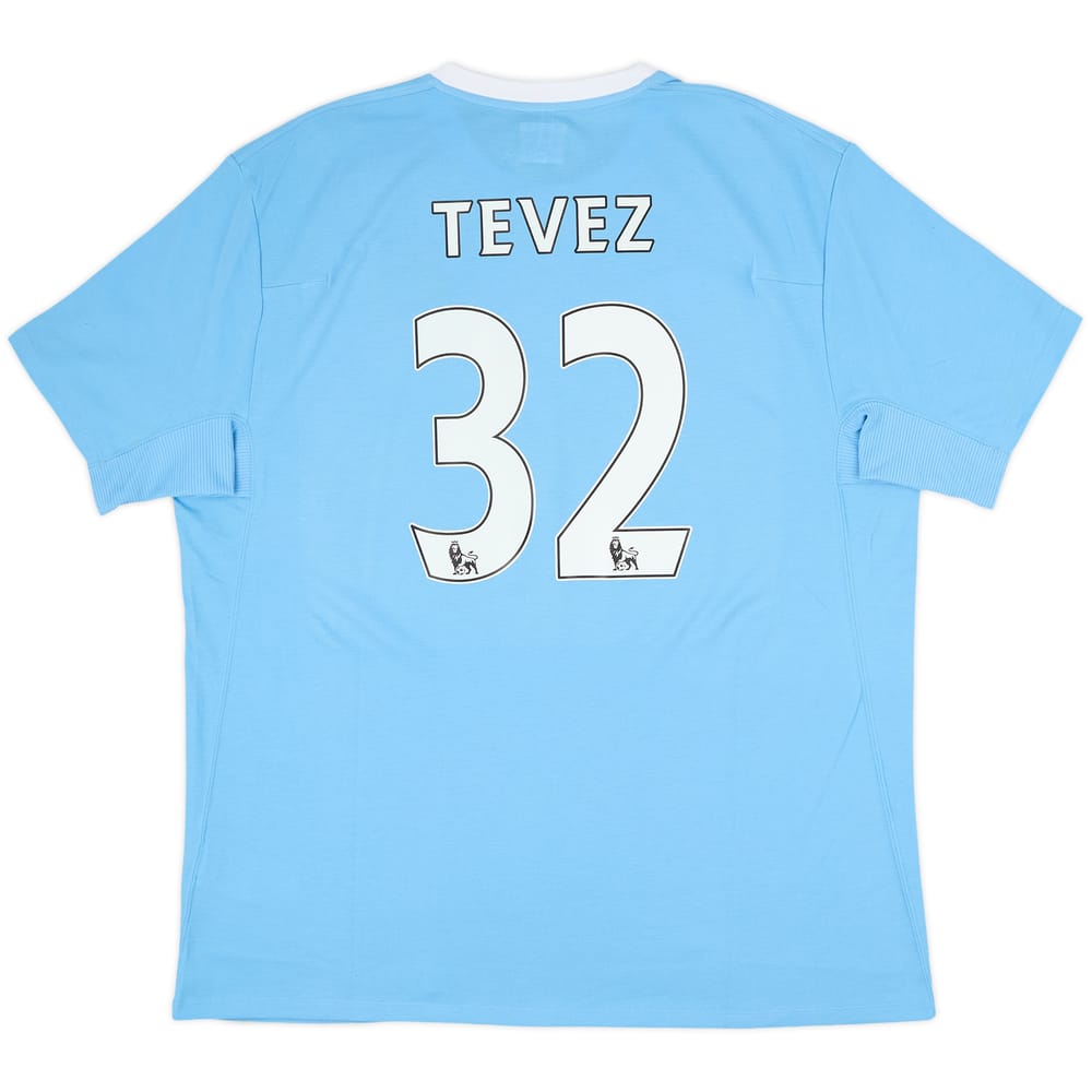 2009-10 Manchester City Home Shirt Tevez #32 (XXL)