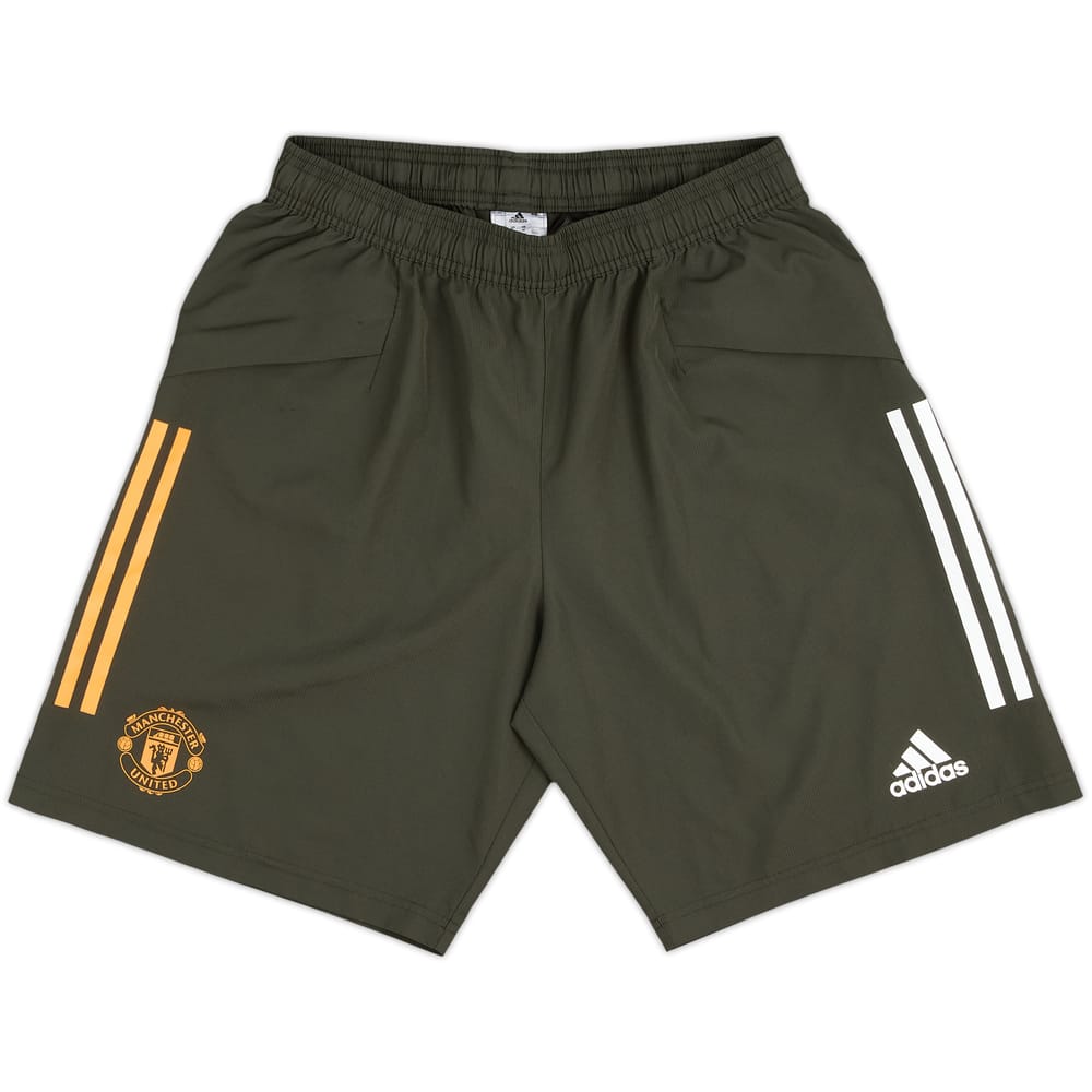 2020-21 Manchester United adidas Training Shorts - 8/10 - (M)