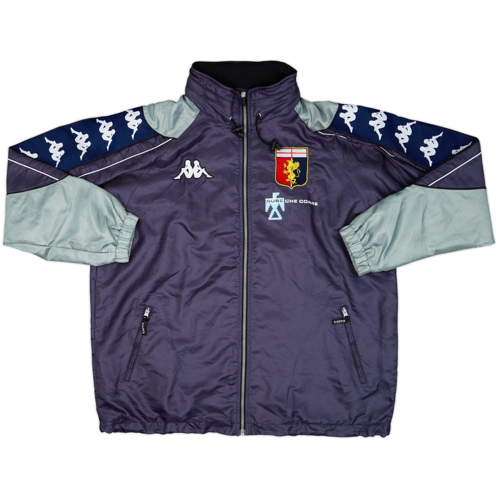2000-01 Genoa Kappa Hooded Rain Jacket - 8/10 - (XL)