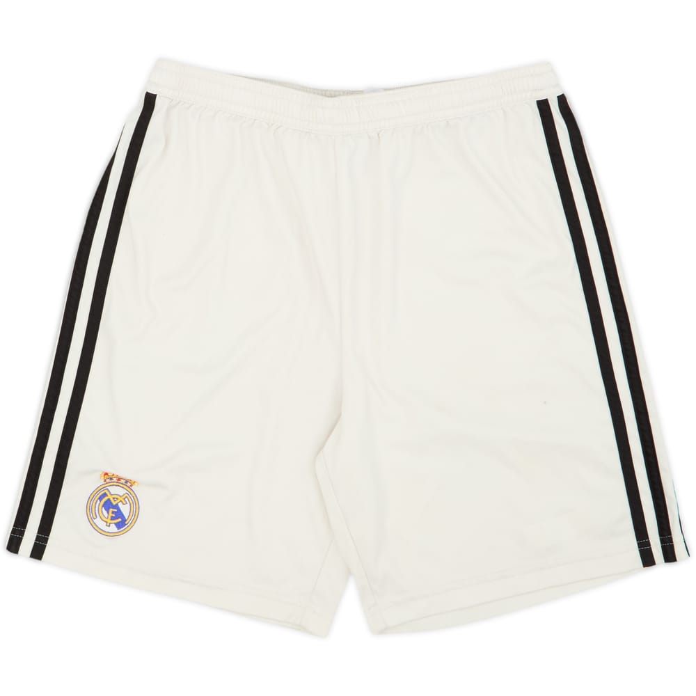 2018-19 Real Madrid Home Shorts - 6/10 - (13-14 Years)