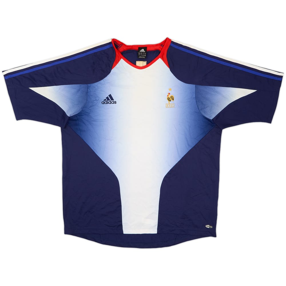 2004-06 France adidas Training Shirt - 6/10 - (XXL)