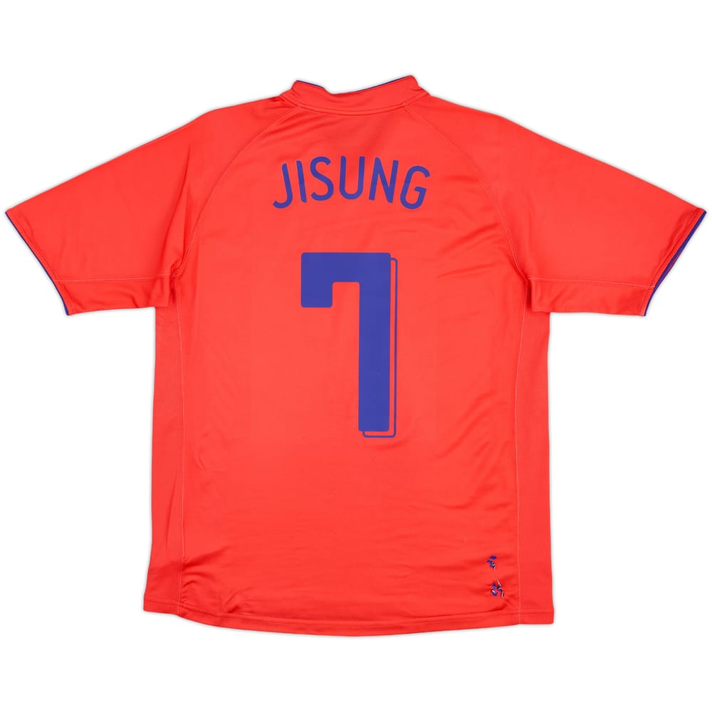 2006-08 South Korea Home Shirt Ji Sung #7 - 5/10 - (L)