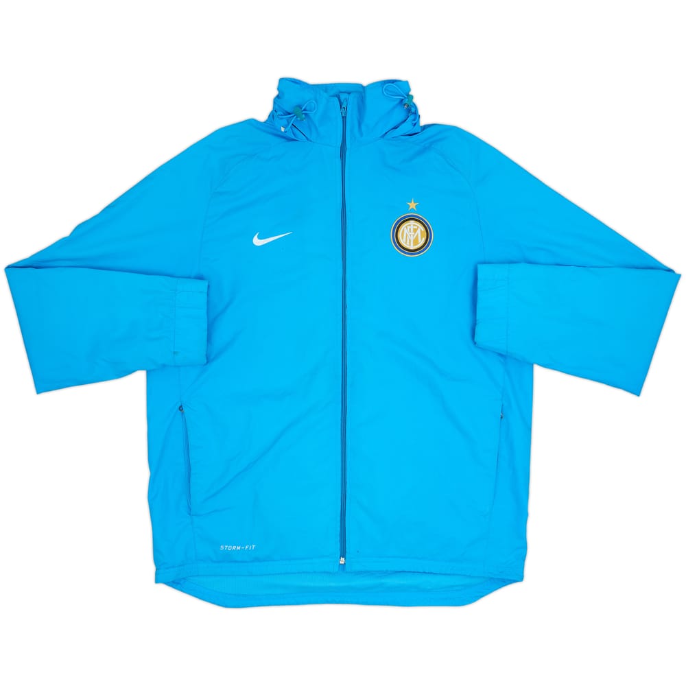 2012-13 Inter Milan Nike Hooded Track Jacket - 6/10 - (XL)