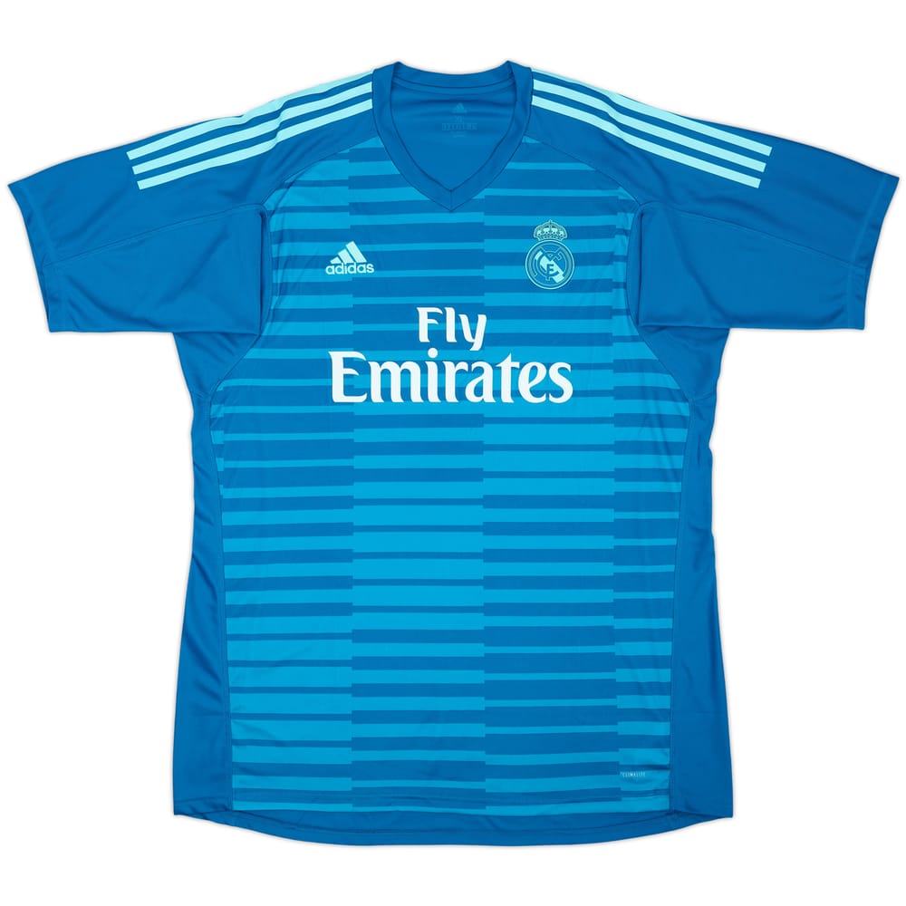 2018-19 Real Madrid GK S/S Shirt - 10/10 - (XL)
