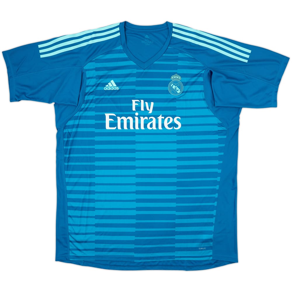 2018-19 Real Madrid GK S/S Shirt - 10/10 - (XXL)