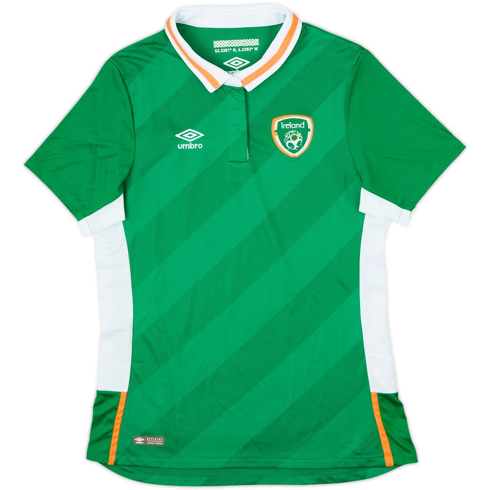 2016-17 Ireland Home Shirt - 10/10 - (Women's M)