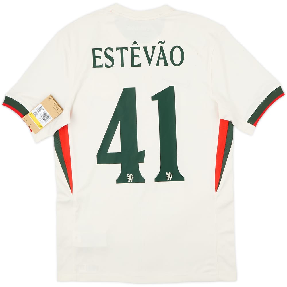 2025-26 Chelsea Away Shirt Estevao #41 (S)