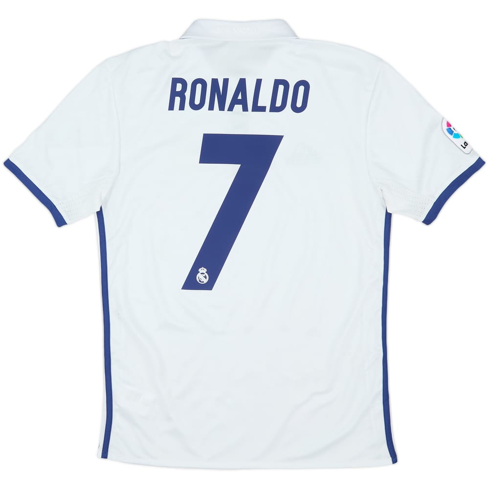 2016-17 Real Madrid Home Shirt Ronaldo #7 - 6/10 - (S)