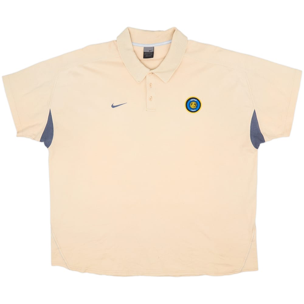 2002-03 Inter Milan Nike Polo Shirt - 9/10 - (XXL)