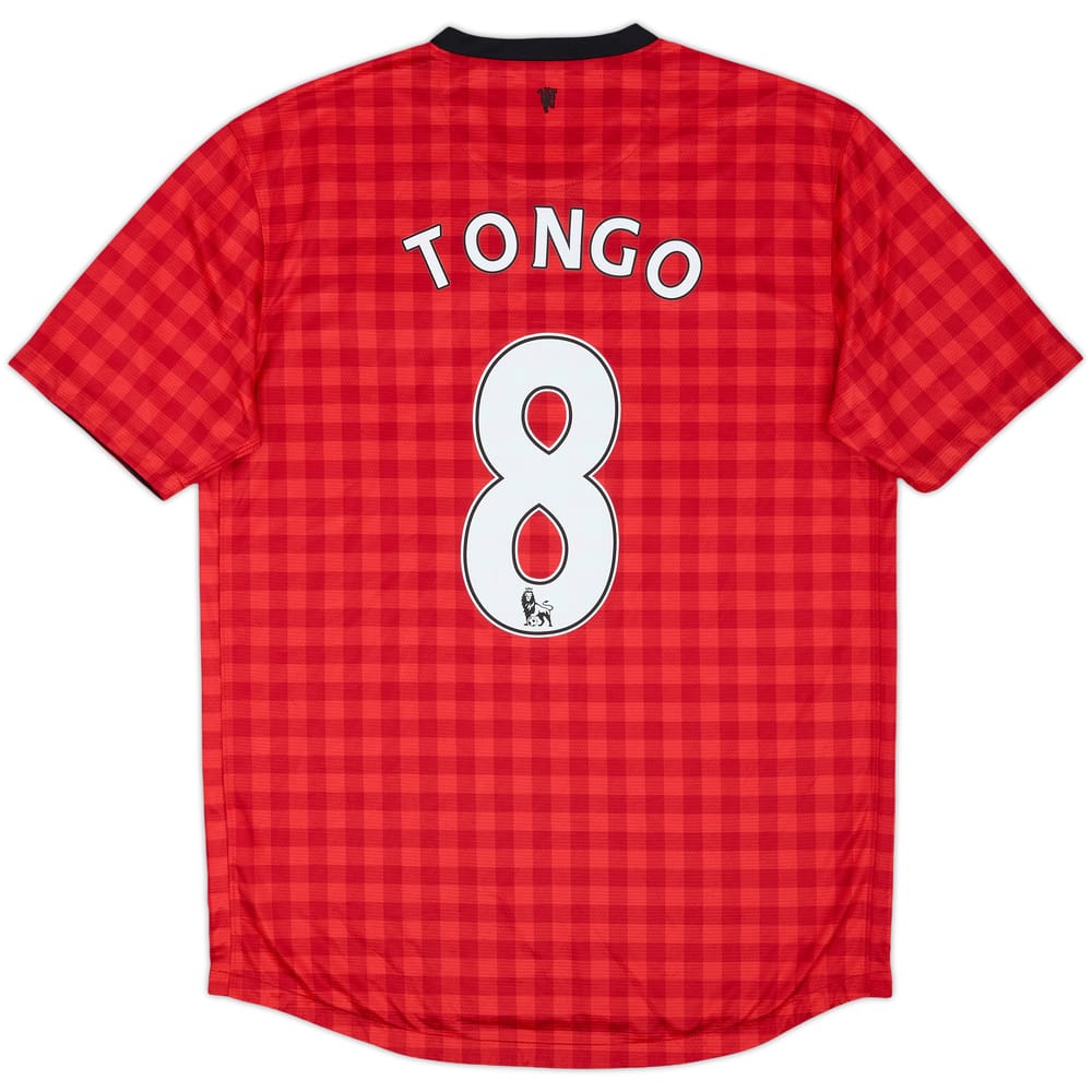 2012-13 Manchester United Home Shirt Tongo #8 - 7/10 - (M)