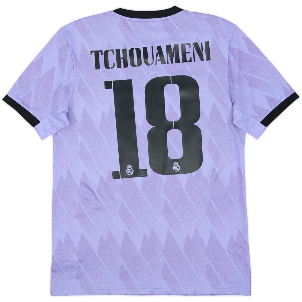 2022-23 Real Madrid Away Shirt Tchouameni #18 - 8/10 - (M)