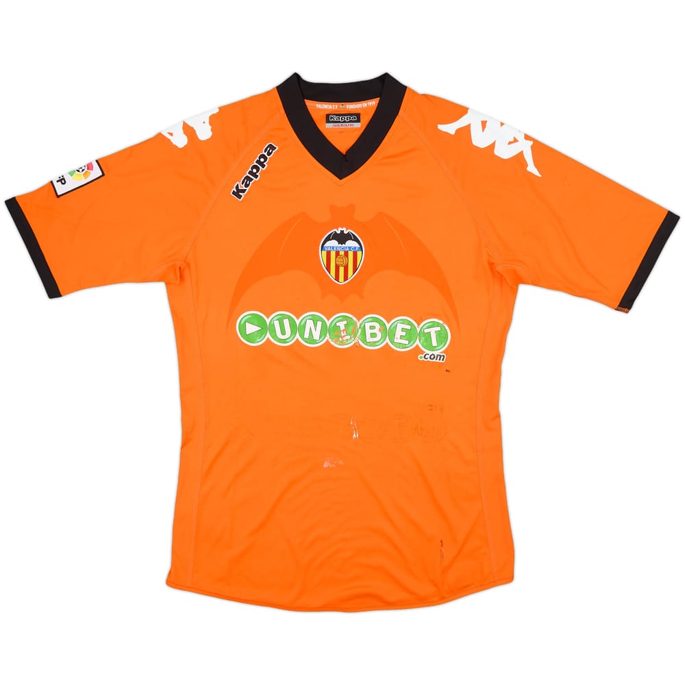 2010-11 Valencia Away Shirt #6 - 4/10 - (M)