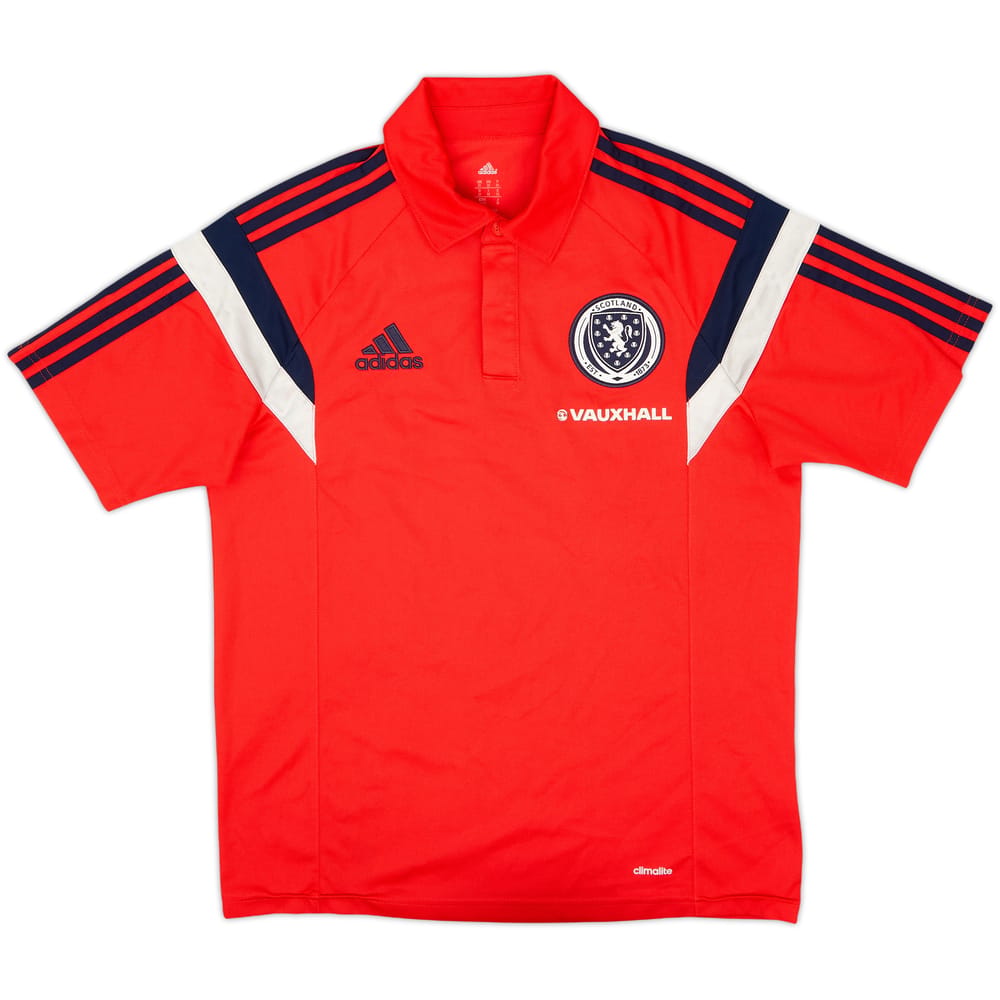 2013-14 Scotland adidas Polo Shirt - 8/10 - (M)