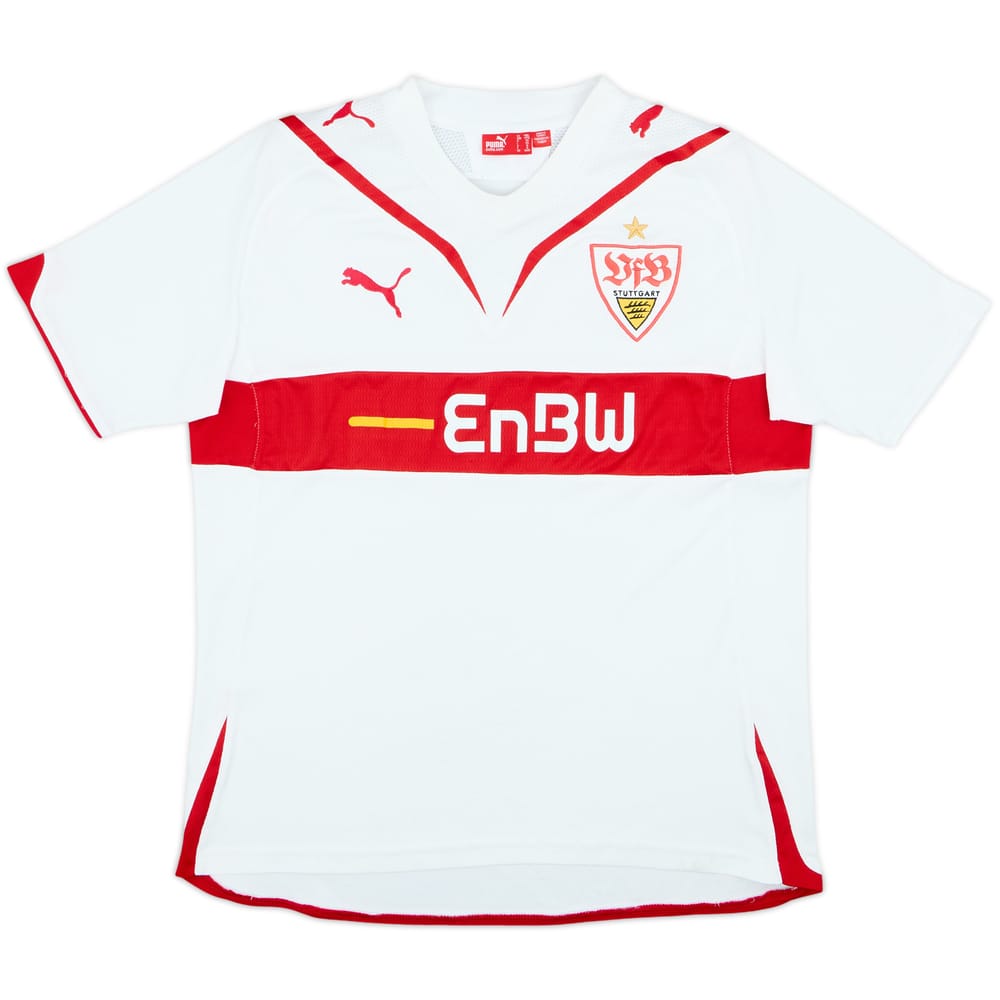 2009-10 Stuttgart Home Shirt - 6/10 - (15-16 Years)