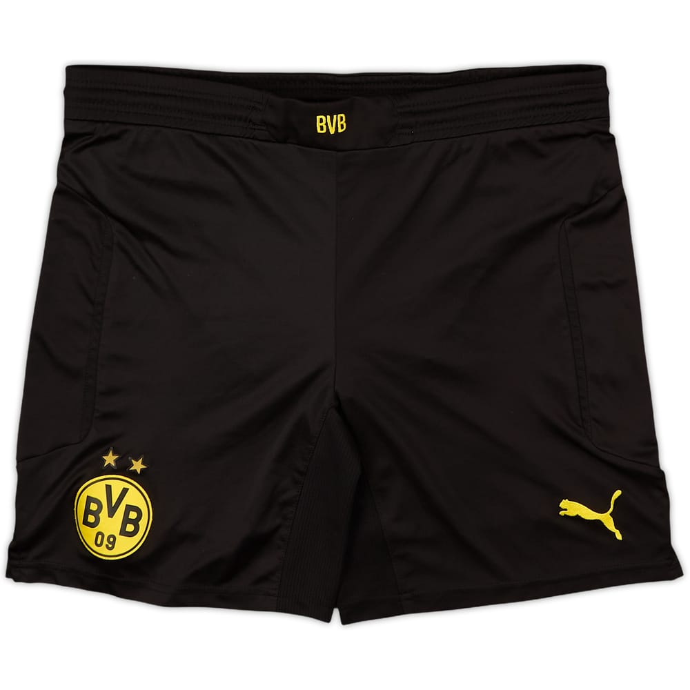 2013-14 Borussia Dortmund Home Shorts - 6/10 - (S)
