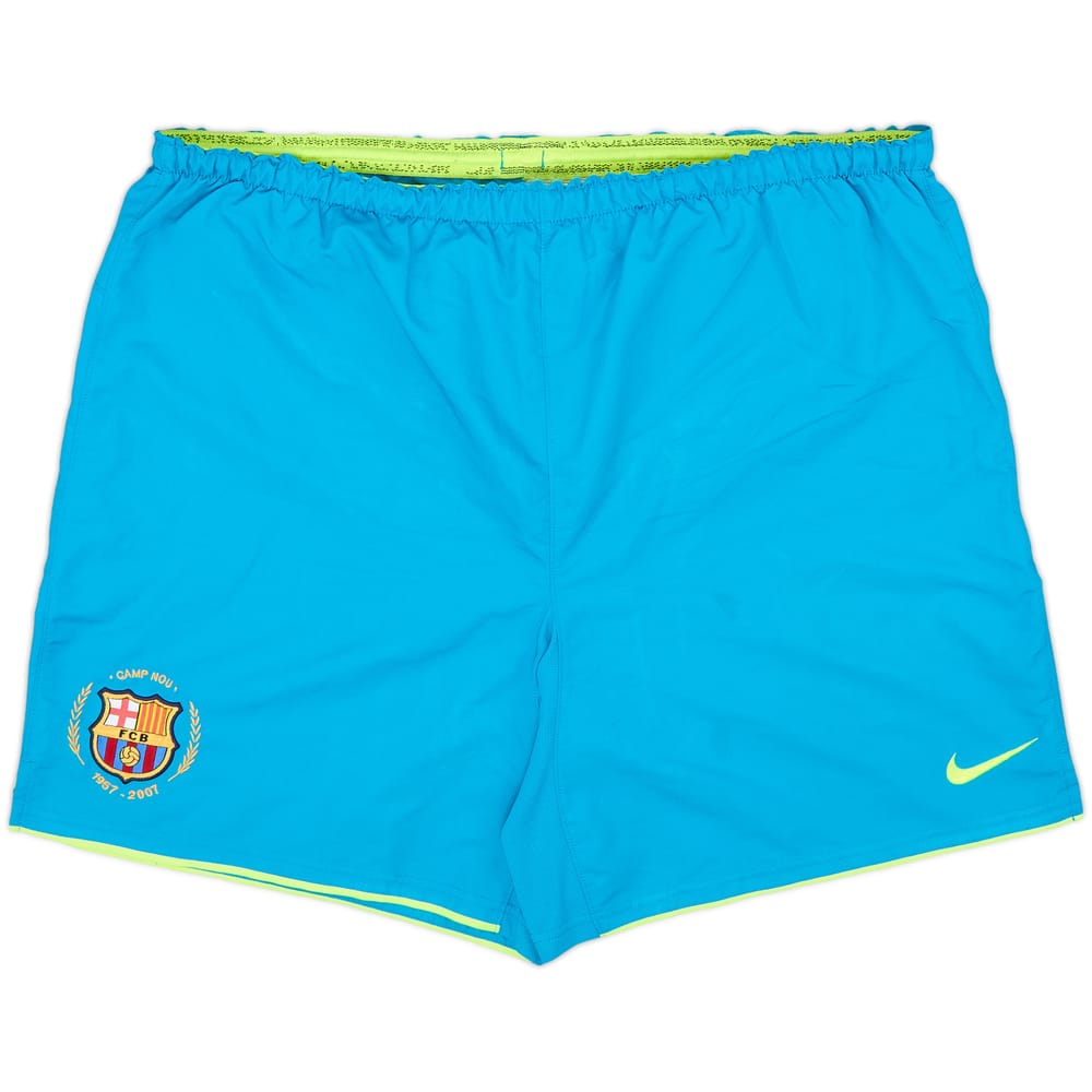 2007-08 Barcelona Away Shorts - 5/10 - (L)