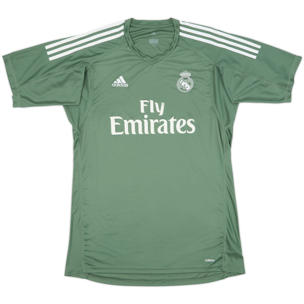 2018-19 Real Madrid GK S/S Shirt - 9/10 - (L)