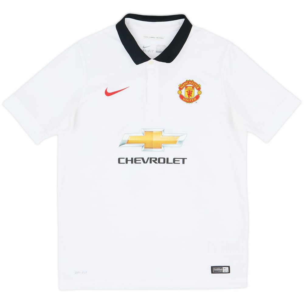 2014-15 Manchester United Away Shirt - 9/10 - (13-15 Years)