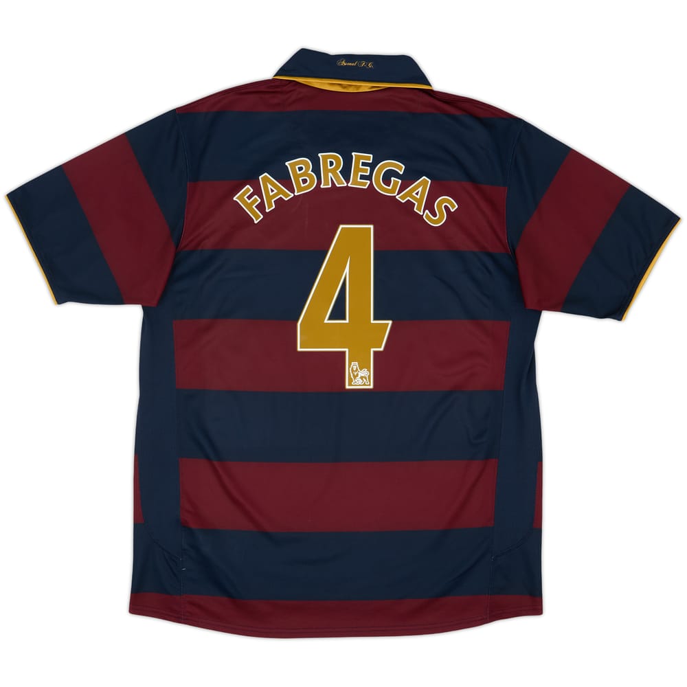 2007-08 Arsenal Third Shirt Fabregas #4 - 6/10 - (L)