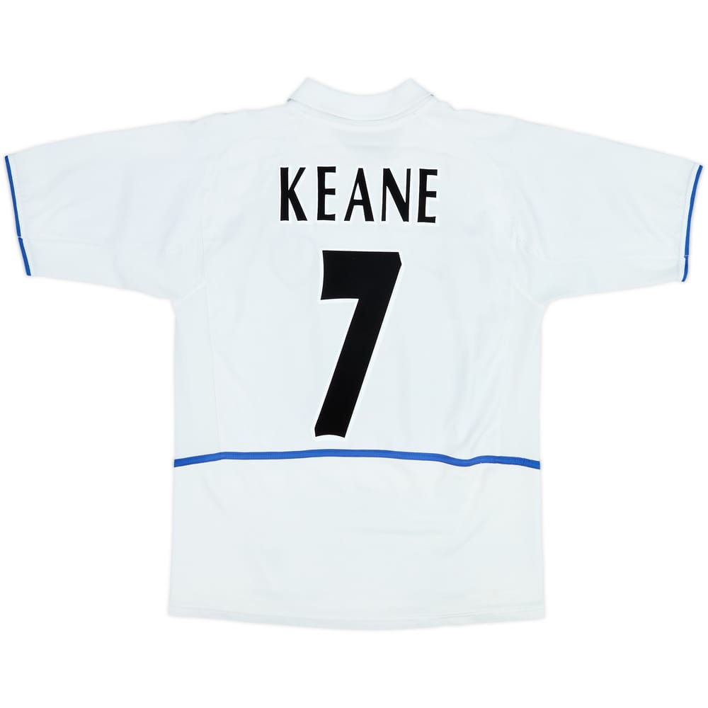 2002-03 Leeds United Home Shirt Keane #7 - 6/10 - (13-15 Years)