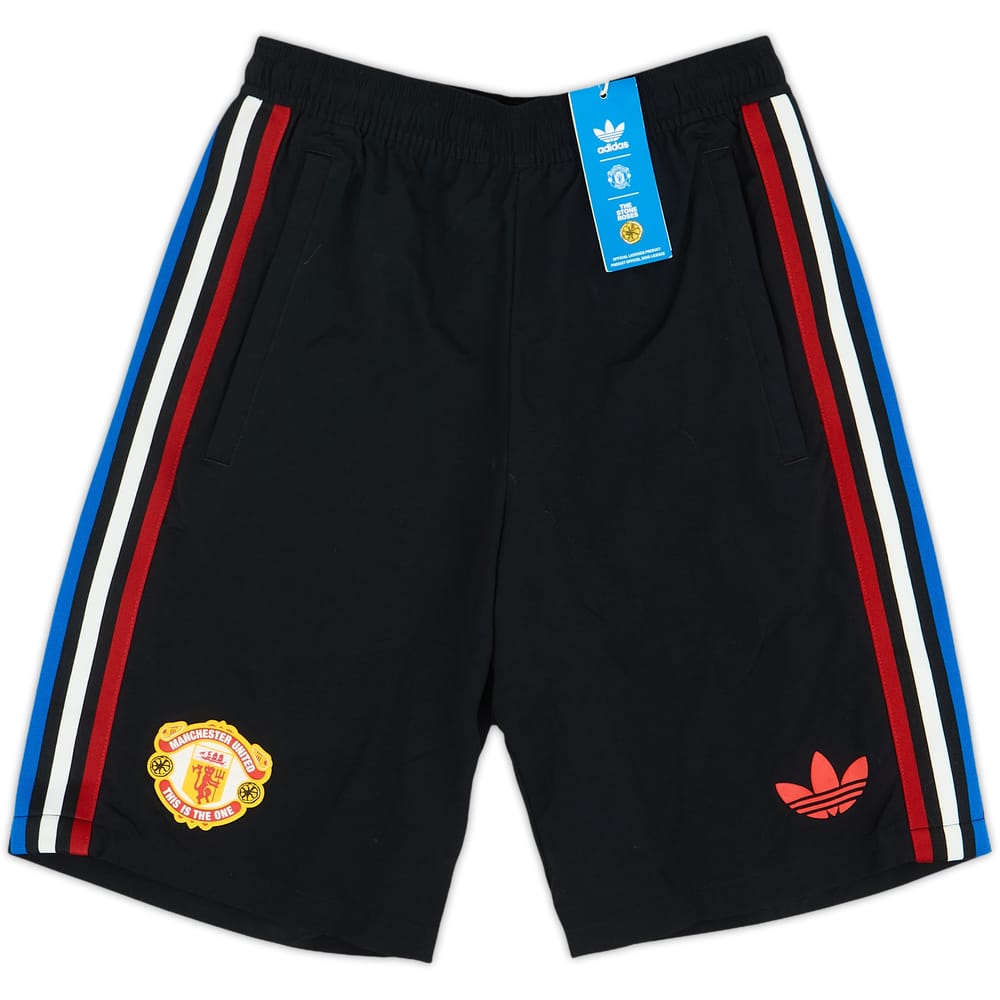 2023-24 Manchester United adidas Originals Stone Roses Shorts (XS)