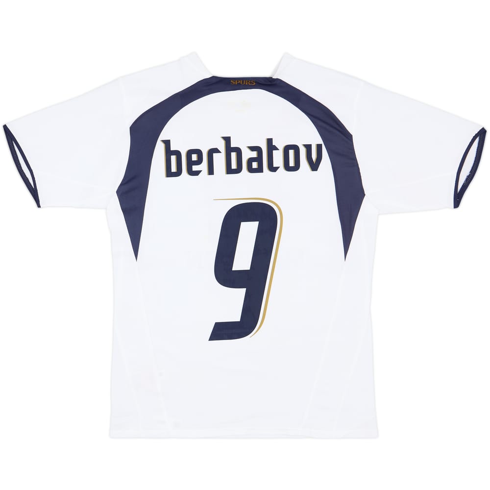 2006-07 Tottenham Home Shirt Berbatov #9 (S)