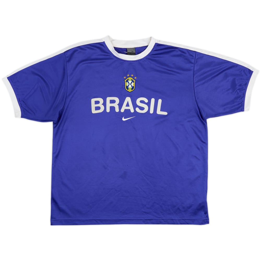2002-04 Brazil Nike Training Shirt - 5/10 - (L)