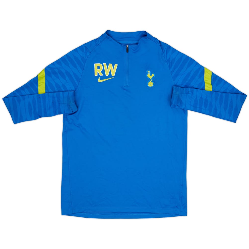 2021-22 Tottenham Staff Issue Nike 1/4 Zip Drill Top RW - 6/10 - (M)