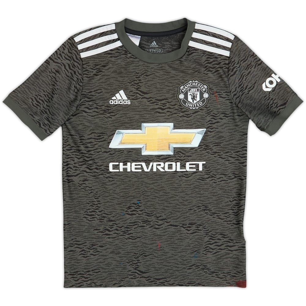 2020-21 Manchester United Away Shirt - 5/10 - (S.Boys)