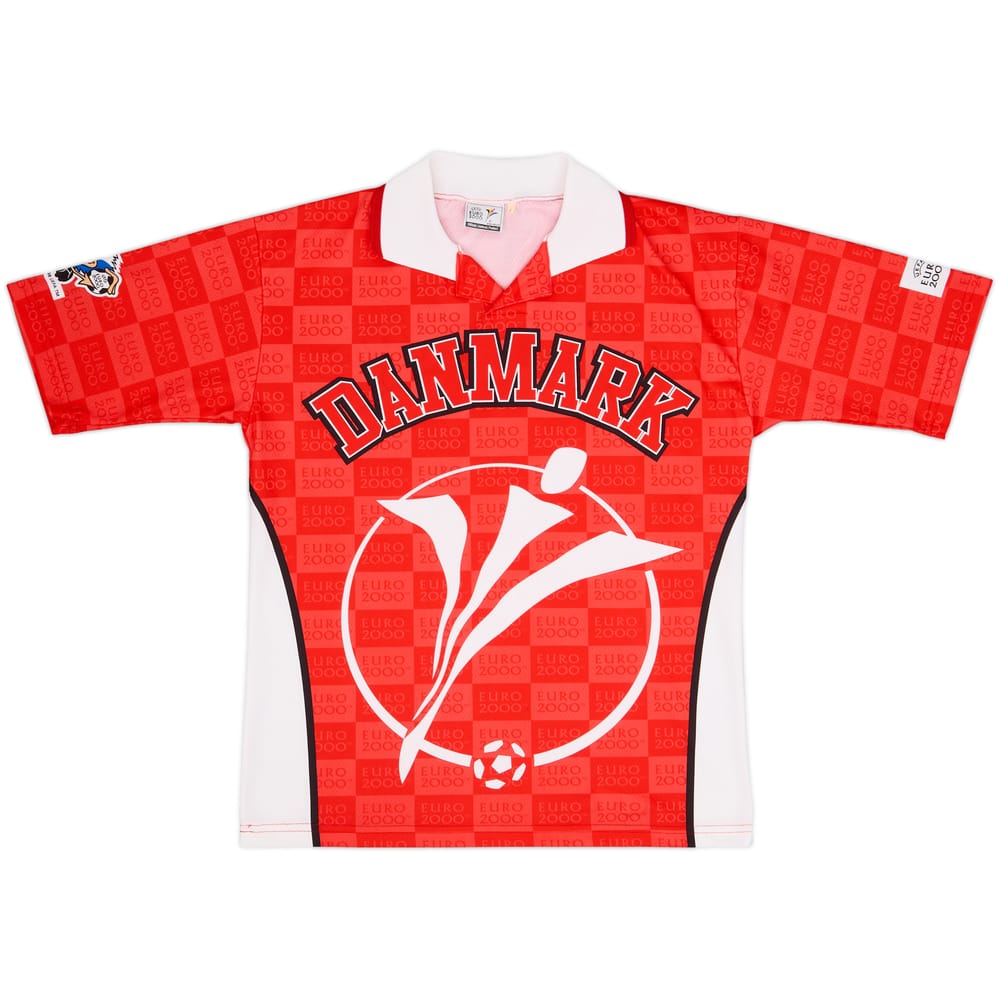 2000 Denmark 'Euro 2000' Training Shirt - 9/10 - (S)