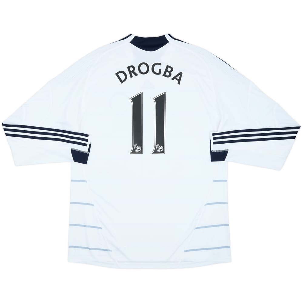 2009-10 Chelsea Third L/S Shirt Drogba #11 - 8/10 - (XL)