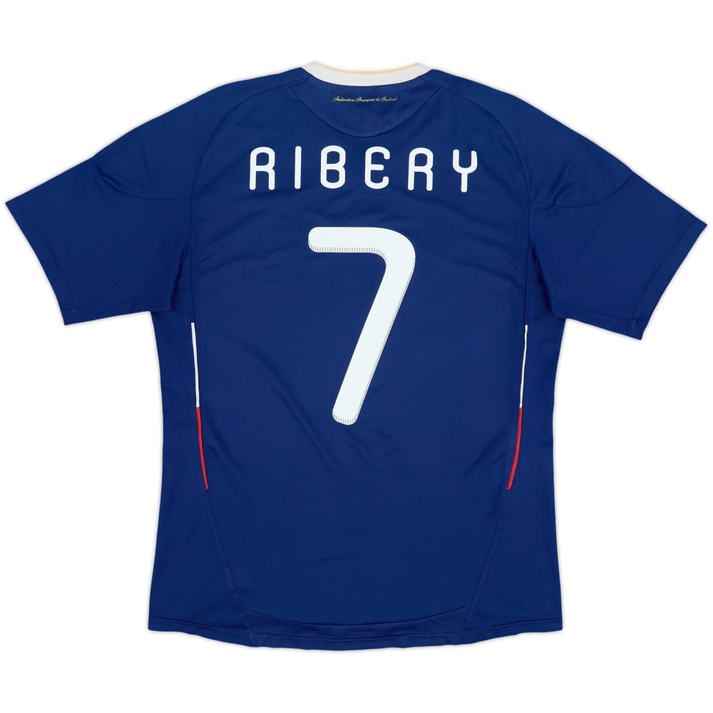 2009-10 France Home Shirt Ribery #7 - 5/10 - (L)