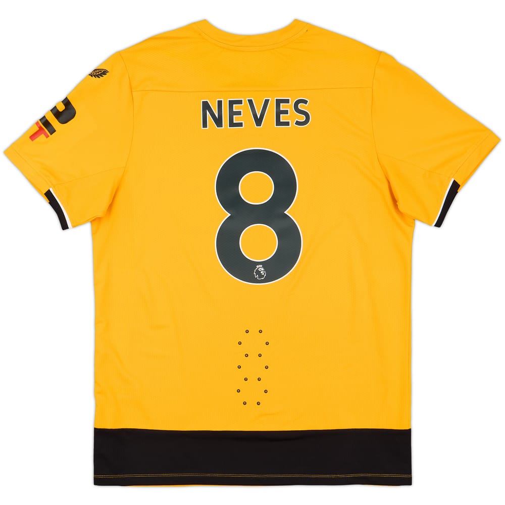 2022-23 Wolves Player Issue Pro Home Shirt Neves #8 - 10/10 - (L)