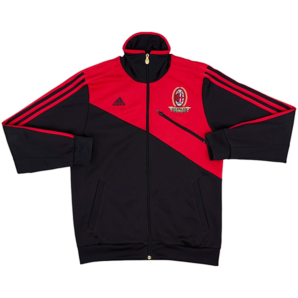 2010-11 AC Milan adidas Track Jacket - 8/10 - (M)