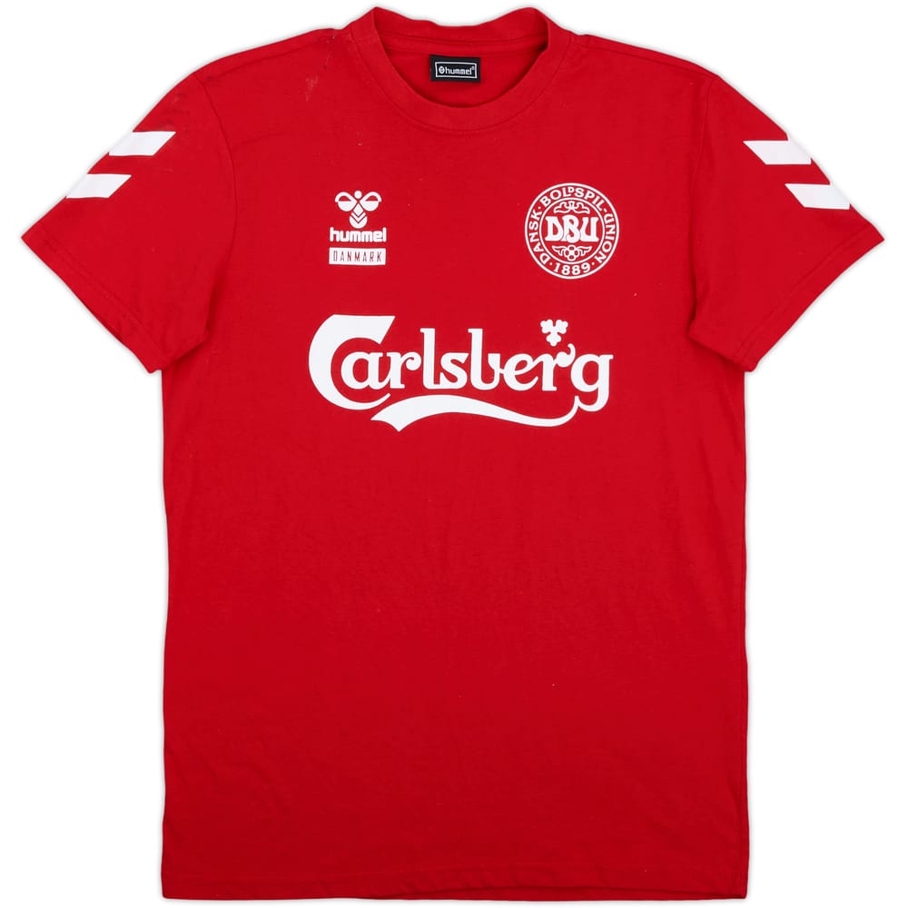 2016-17 Denmark Hummel Cotton Tee - 8/10 - (XS)