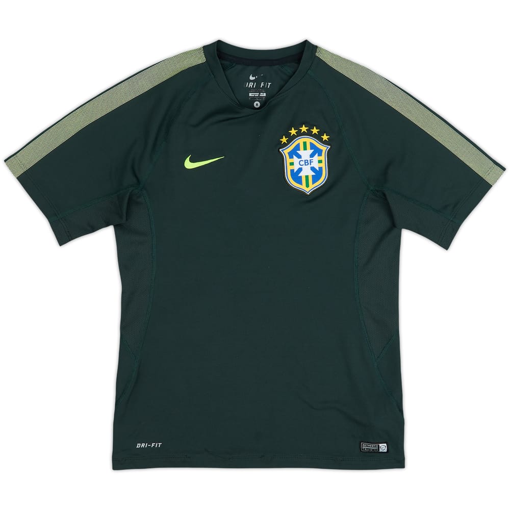 2014-15 Brazil Nike Training Shirt - 4/10 - (S)