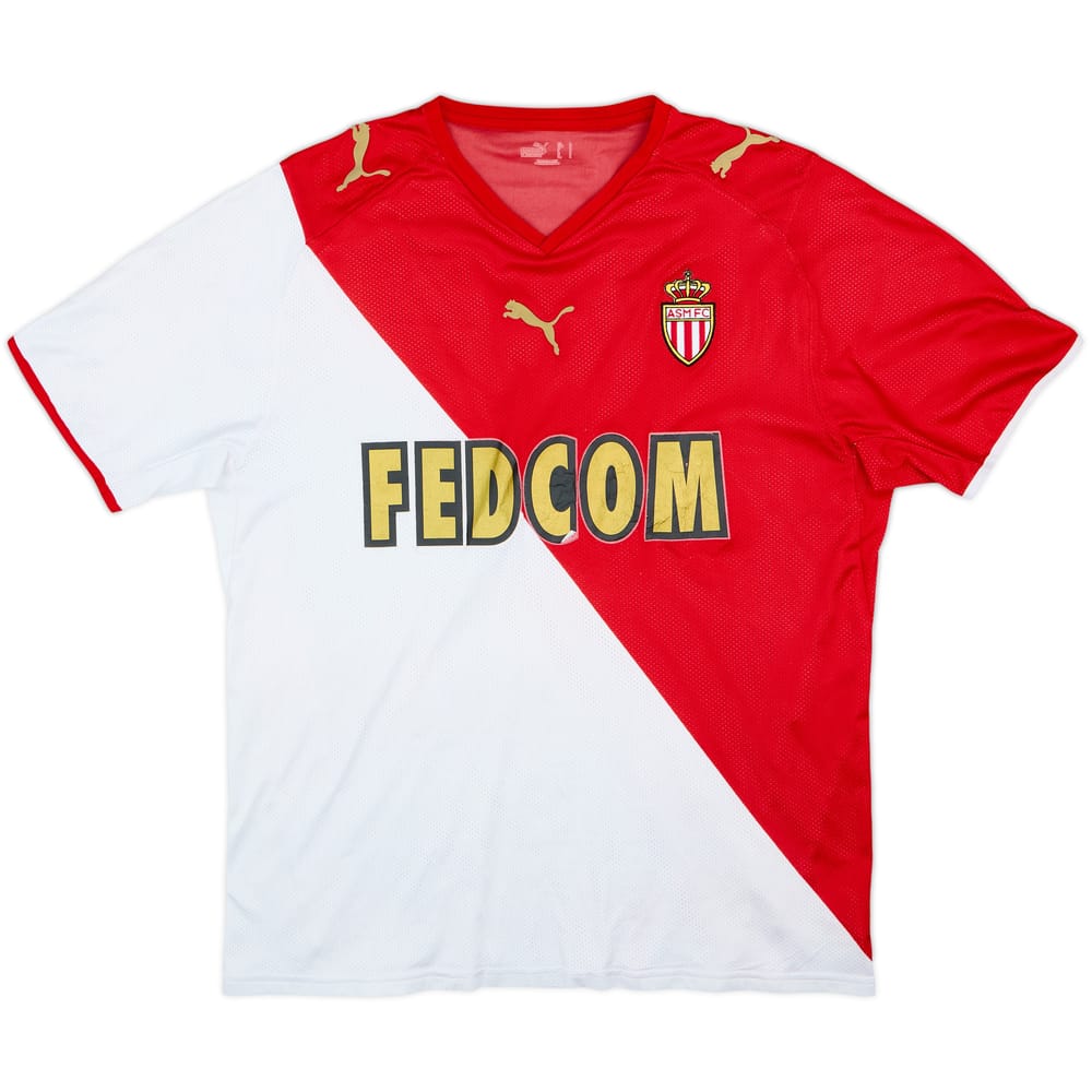 2008-09 Monaco Home Shirt - 5/10 - (XL)