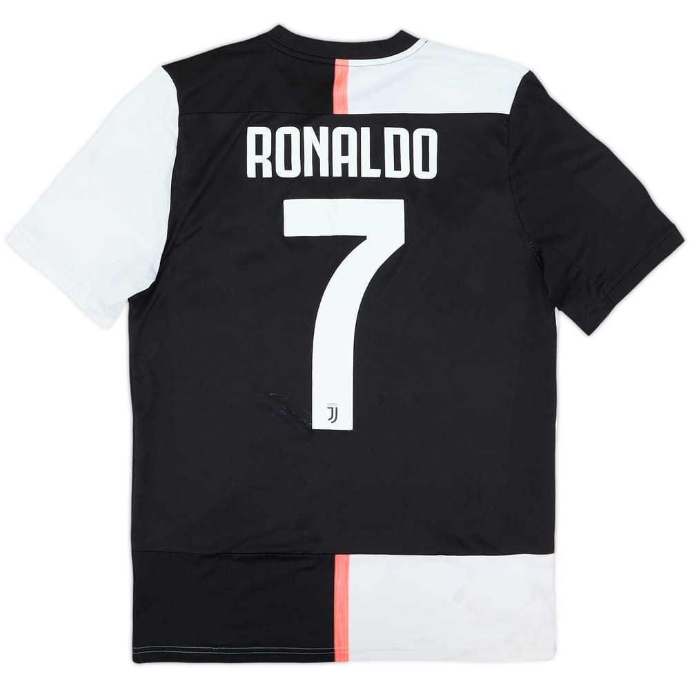 2019-20 Juventus Home Shirt Ronaldo #7 - 4/10 - (15-16 Years)