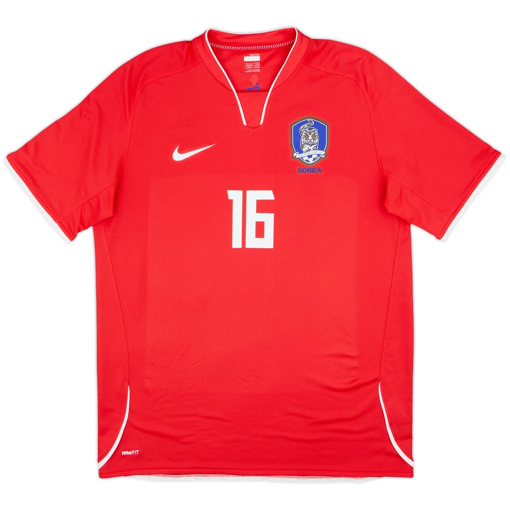 2008-10 South Korea Home Shirt #16 - 8/10 - (L)