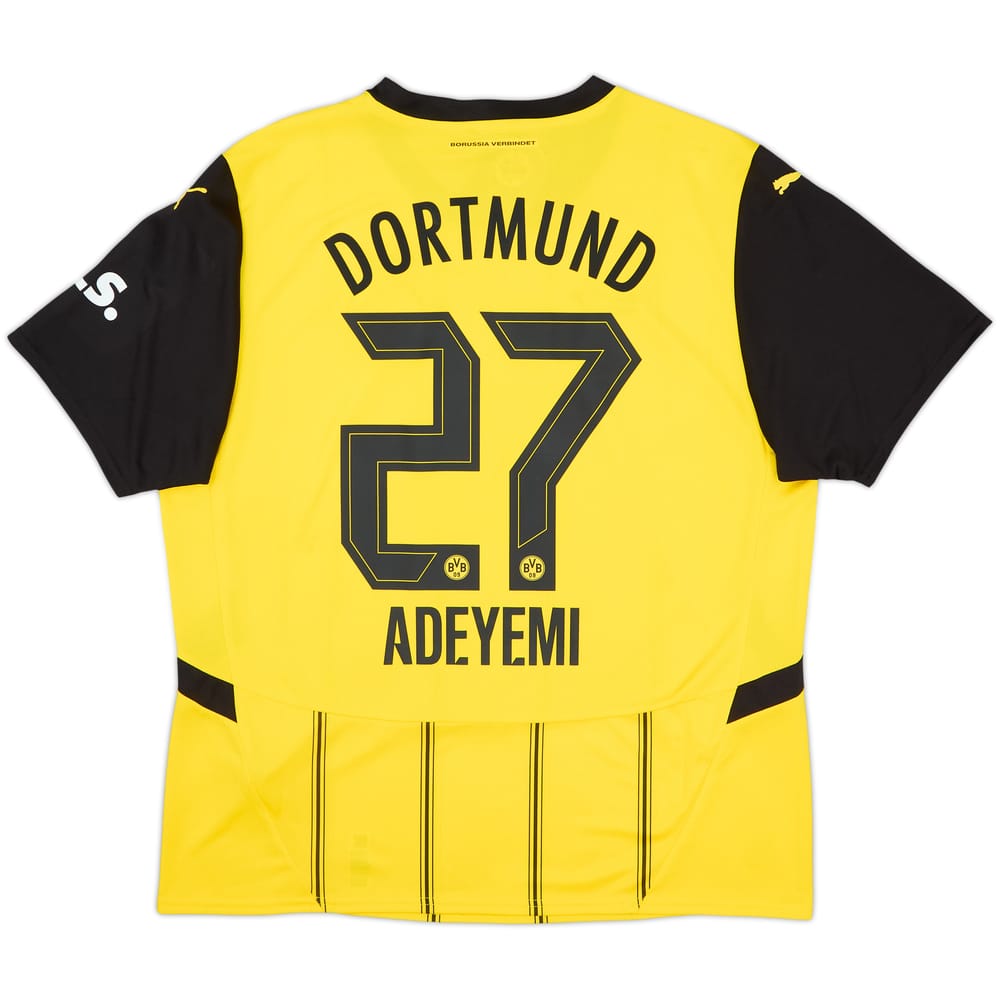 2024-25 Borussia Dortmund Home Shirt Adeyemi #27 (XL)