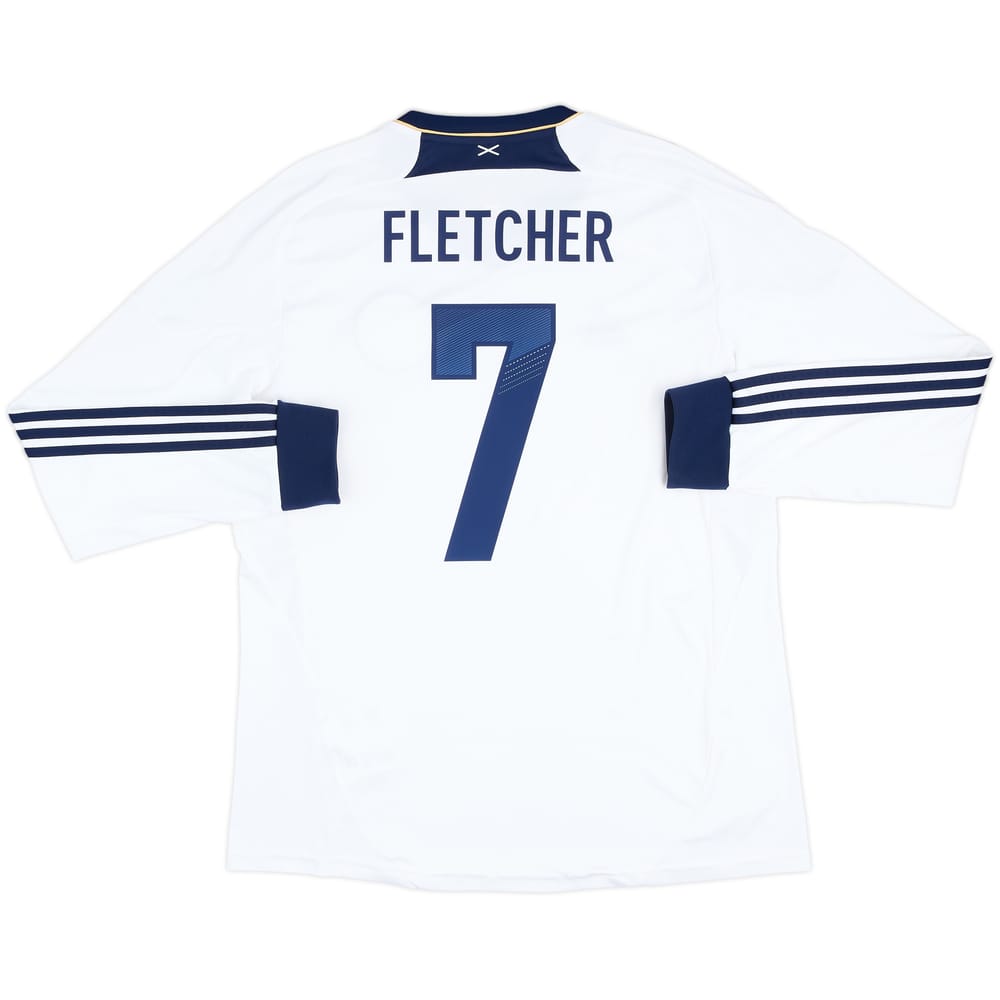 2012-14 Scotland Away L/S Shirt Fletcher #7 - 9/10 - (L)