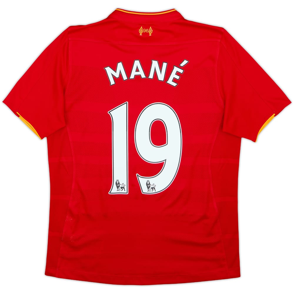 2016-17 Liverpool Home Shirt Mane #19 - 6/10 - (15-16 Years)