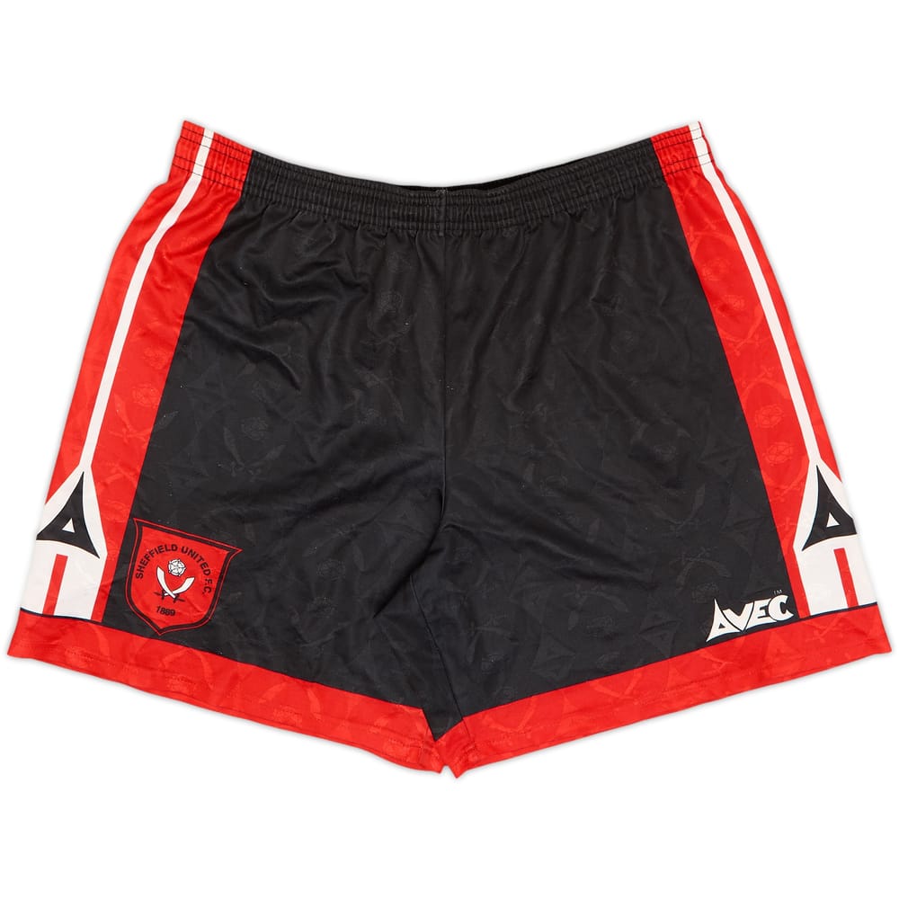 1995-96 Sheffield United Home Shorts - 8/10 - (M)