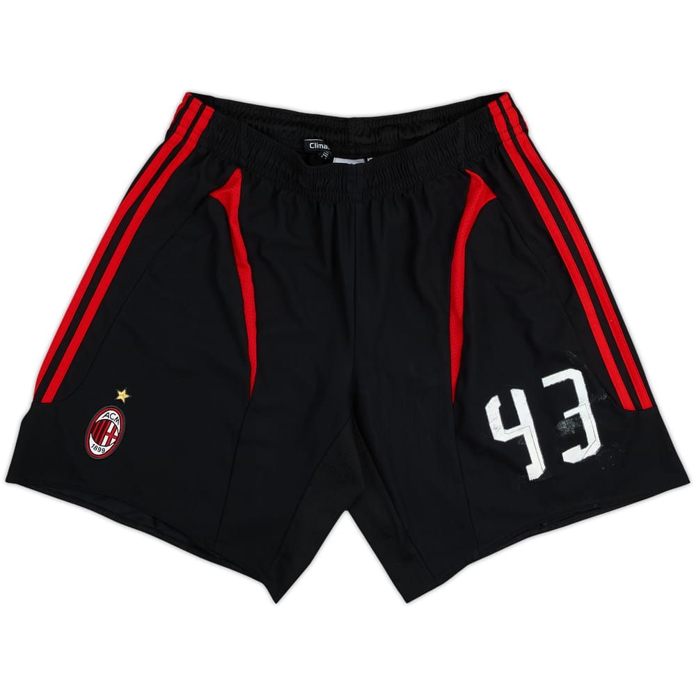 2007-08 AC Milan Player Issue Third Shorts #43 (Paloschi) - 5/10 - (XL)
